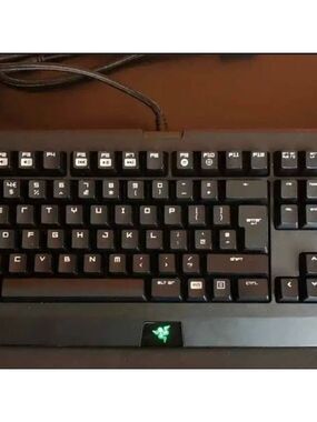 Razer BlackWidow Ultimate 2014 RZ03-0038 Gaming Keyboard FOR KEYS ONLY KEY CAPS